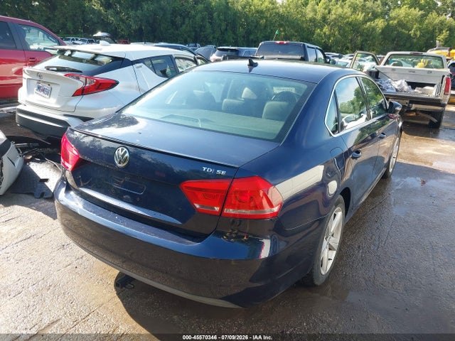 Aukcja sprzedaży 2012 Volkswagen Passat 2.0l Tdi Se, vin: 1VWBN7A30CC012953, numer aukcji: 45570346