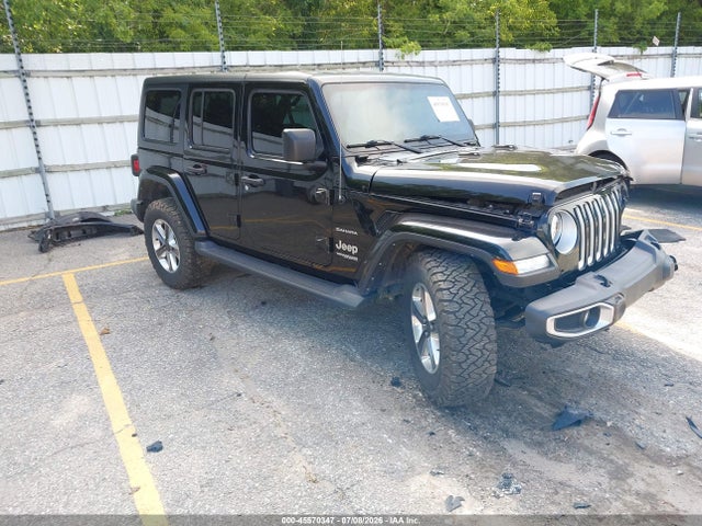 45570347 :رقم المزاد ، 1C4HJXEN4NW161775 vin ، 2022 Jeep Wrangler Unlimited Sahara 4x4 مزاد بيع