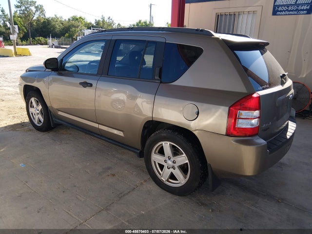 Aukcja sprzedaży 2007 Jeep Compass Sport, vin: 1J8FF47W37D207228, numer aukcji: 45570403