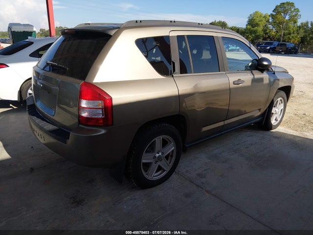 2007 Jeep Compass Sport მანქანა იყიდება აუქციონზე, vin: 1J8FF47W37D207228, აუქციონის ნომერი: 45570403