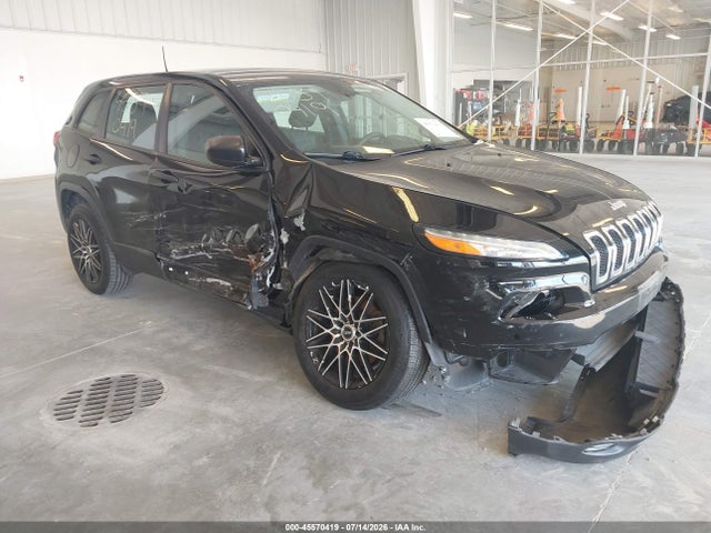 2017 Jeep Cherokee Sport მანქანა იყიდება აუქციონზე, vin: 1C4PJLAB2HD231175, აუქციონის ნომერი: 45570419
