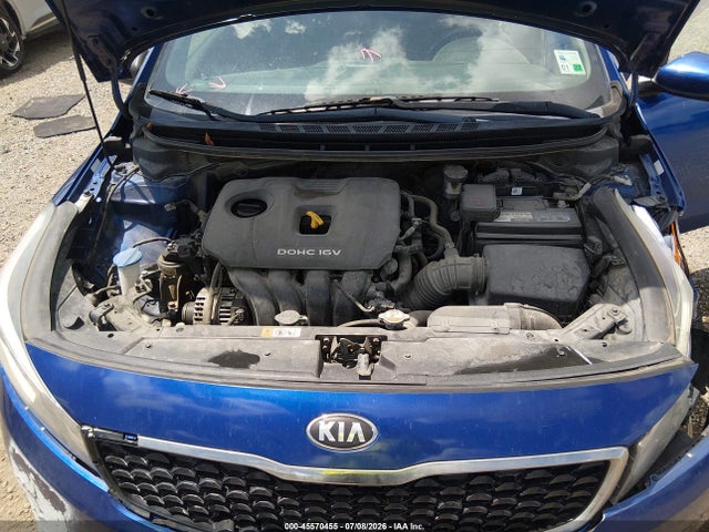 2018 Kia Forte S მანქანა იყიდება აუქციონზე, vin: 3KPFL4A76JE224936, აუქციონის ნომერი: 45570455