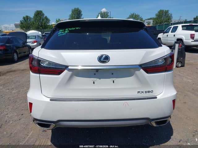 Продажа на аукционе авто 2017 Lexus Rx 350, vin: 2T2BZMCA7HC126251, номер лота: 45570557