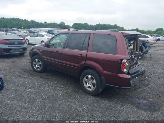 2007 Honda Pilot Ex მანქანა იყიდება აუქციონზე, vin: 5FNYF28477B013635, აუქციონის ნომერი: 45570648