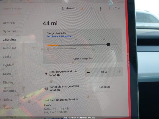 Aukcja sprzedaży 2023 Tesla Model Y, vin: 7SAYGDEE7PF616528, numer aukcji: 45570717