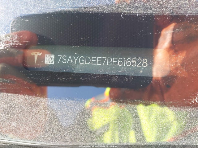 Aukcja sprzedaży 2023 Tesla Model Y, vin: 7SAYGDEE7PF616528, numer aukcji: 45570717
