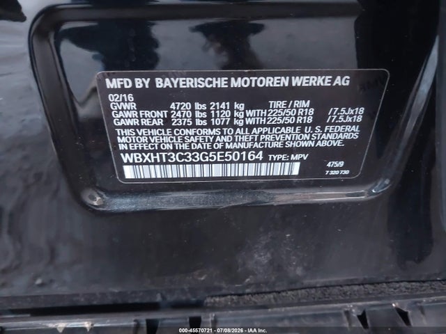 BMW X1 Xdrive28i 2016 WBXHT3C33G5E50164 Image 9