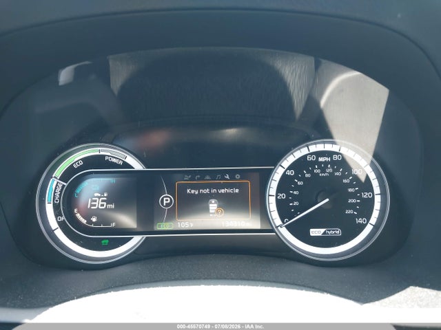2018 Kia Niro Touring მანქანა იყიდება აუქციონზე, vin: KNDCE3LC3J5117310, აუქციონის ნომერი: 45570749