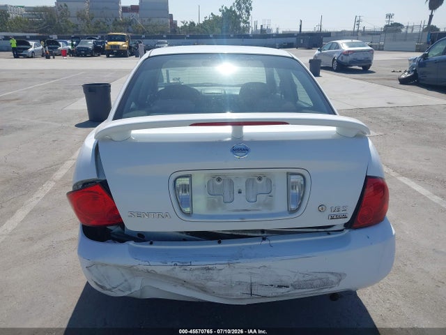 2005 Nissan Sentra 1.8s მანქანა იყიდება აუქციონზე, vin: 3N1CB51D85L510597, აუქციონის ნომერი: 45570765