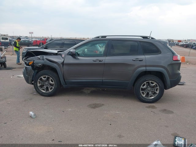45570830 :رقم المزاد ، 1C4PJMBX5KD328796 vin ، 2019 Jeep Cherokee Trailhawk Elite 4x4 مزاد بيع