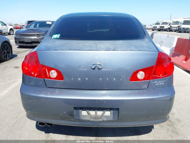 45570843 :رقم المزاد ، JNKCV51E16M501369 vin ، 2006 Infiniti G35 مزاد بيع