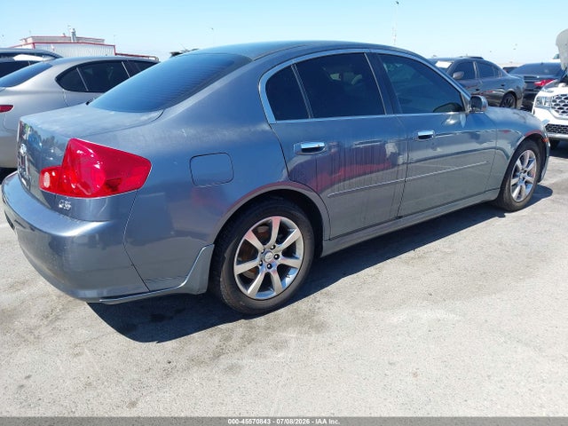 45570843 :رقم المزاد ، JNKCV51E16M501369 vin ، 2006 Infiniti G35 مزاد بيع