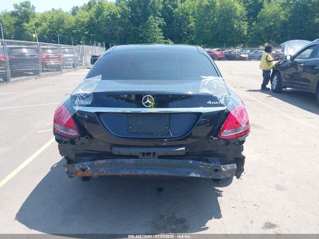 45570851 :رقم المزاد ، WDDWF4KB9JR391196 vin ، 2018 Mercedes-benz C 300 4matic مزاد بيع