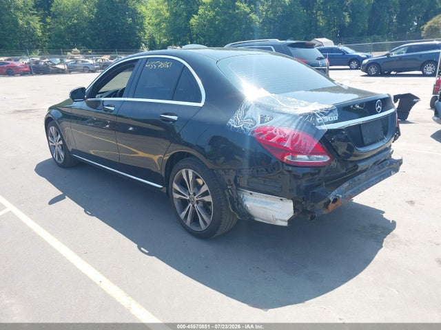 45570851 :رقم المزاد ، WDDWF4KB9JR391196 vin ، 2018 Mercedes-benz C 300 4matic مزاد بيع