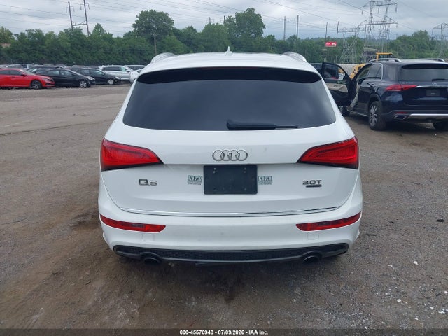 2017 Audi Q5 2.0t Premium მანქანა იყიდება აუქციონზე, vin: WA1M2AFP8HA058458, აუქციონის ნომერი: 45570940