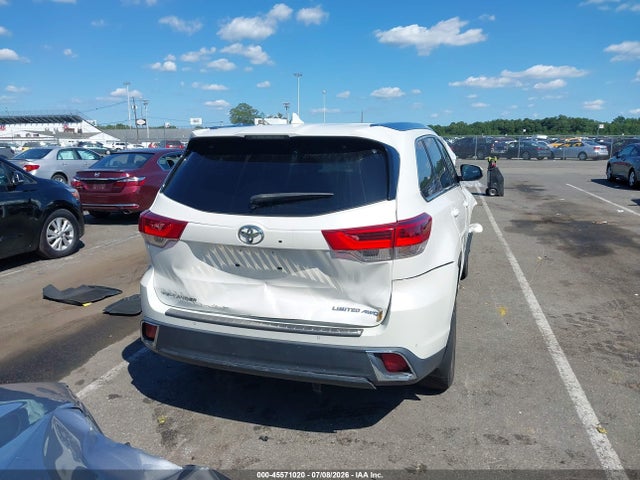 45571020 :رقم المزاد ، 5TDDZRFH5KS720516 vin ، 2019 Toyota Highlander Limited مزاد بيع