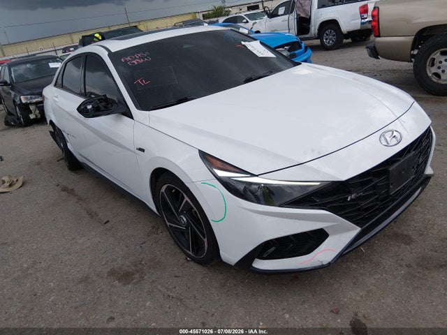 45571026 :رقم المزاد ، KMHLR4AF6PU607077 vin ، 2023 Hyundai Elantra N Line مزاد بيع