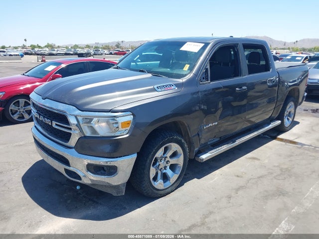 45571089 :رقم المزاد ، 1C6RREFM5NN382595 vin ، 2022 Ram 1500 Big Horn  4x2 5'7 Box مزاد بيع