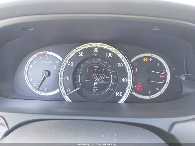 45571120 :رقم المزاد ، 1HGCR2F87GA083069 vin ، 2016 Honda Accord Ex-l مزاد بيع