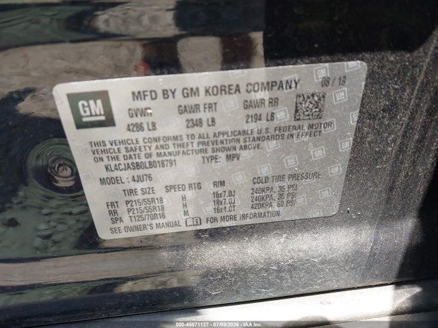 Buick Encore Fwd Preferred 2020 KL4CJASB0LB018791 Image 9