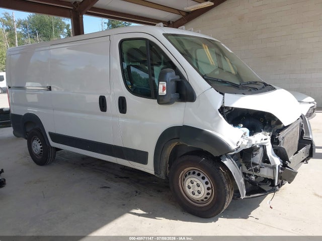 2024 Ram Promaster 3500 Tradesman Low Roof 136 Wb W/pass Seat მანქანა იყიდება აუქციონზე, vin: 3C6MRVWG3RE154805, აუქციონის ნომერი: 45571147