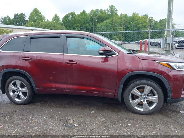 45571152 :رقم المزاد ، 5TDDZRFH2HS474887 vin ، 2017 Toyota Highlander Limited مزاد بيع