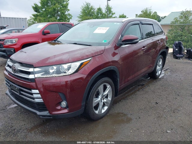 45571152 :رقم المزاد ، 5TDDZRFH2HS474887 vin ، 2017 Toyota Highlander Limited مزاد بيع
