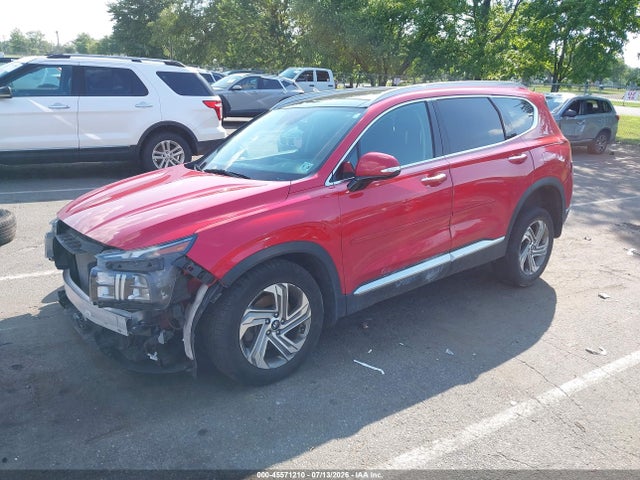 Aukcja sprzedaży 2021 Hyundai Santa Fe Sel, vin: 5NMS3DAJ8MH362405, numer aukcji: 45571210