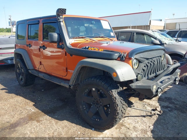 2010 Jeep Wrangler Unlimited Sport მანქანა იყიდება აუქციონზე, vin: 1J4BA3H10AL206658, აუქციონის ნომერი: 45571263