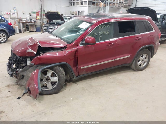 45571406 :رقم المزاد ، 1C4RJFAGXCC250819 vin ، 2012 Jeep Grand Cherokee Laredo مزاد بيع