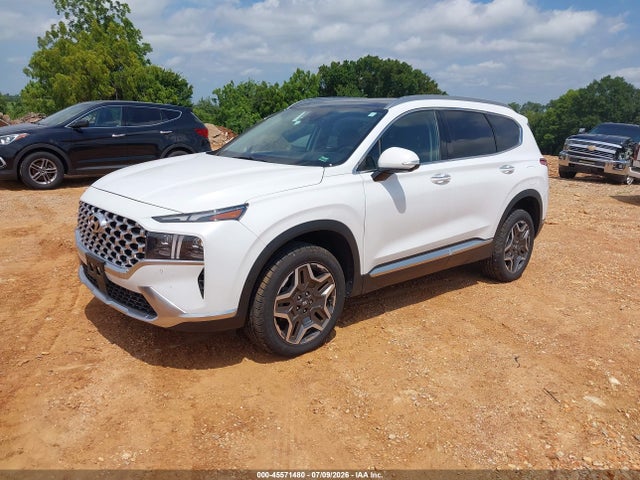 2021 Hyundai Santa Fe Limited მანქანა იყიდება აუქციონზე, vin: 5NMS4DAL8MH318189, აუქციონის ნომერი: 45571480