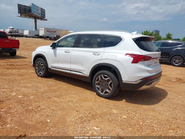 2021 Hyundai Santa Fe Limited მანქანა იყიდება აუქციონზე, vin: 5NMS4DAL8MH318189, აუქციონის ნომერი: 45571480