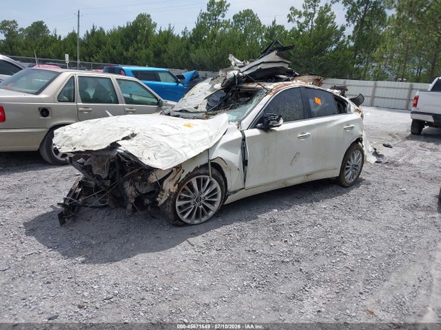 45571549 :رقم المزاد ، JN1EV7BP3MM705144 vin ، 2021 Infiniti Q50 Luxe مزاد بيع