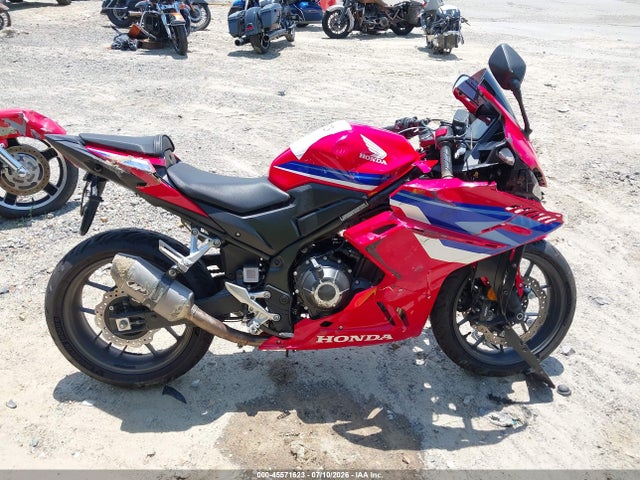 45571623 :رقم المزاد ، MLHPC7054S5100633 vin ، 2025 Honda Cbr500 Ra مزاد بيع