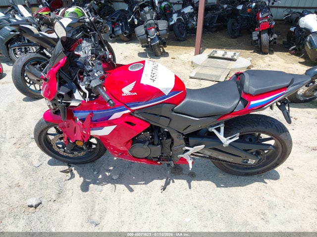 45571623 :رقم المزاد ، MLHPC7054S5100633 vin ، 2025 Honda Cbr500 Ra مزاد بيع