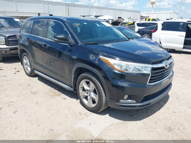 Toyota Highlander Limited V6 2015 5TDYKRFH2FS089350 головне зображення