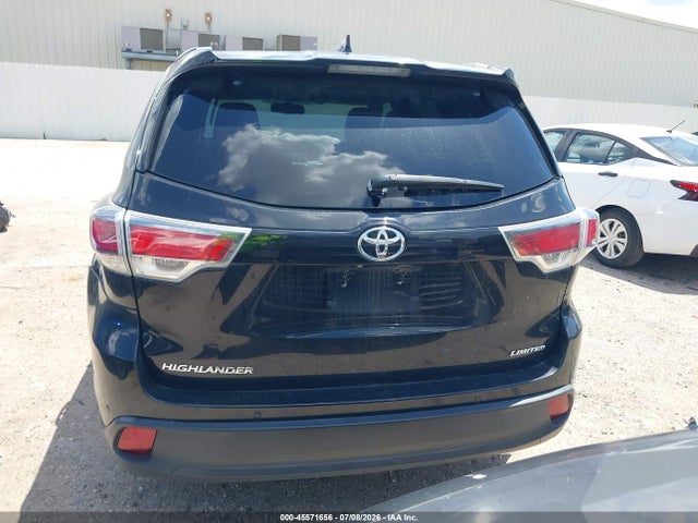 5TDYKRFH2FS089350 Toyota Highlander Limited V6