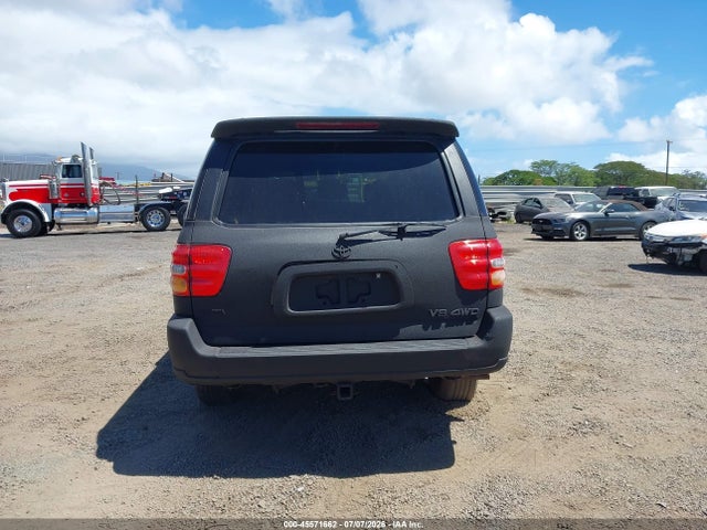 2002 Toyota Sequoia Limited V8 მანქანა იყიდება აუქციონზე, vin: 5TDBT48A02S085359, აუქციონის ნომერი: 45571662