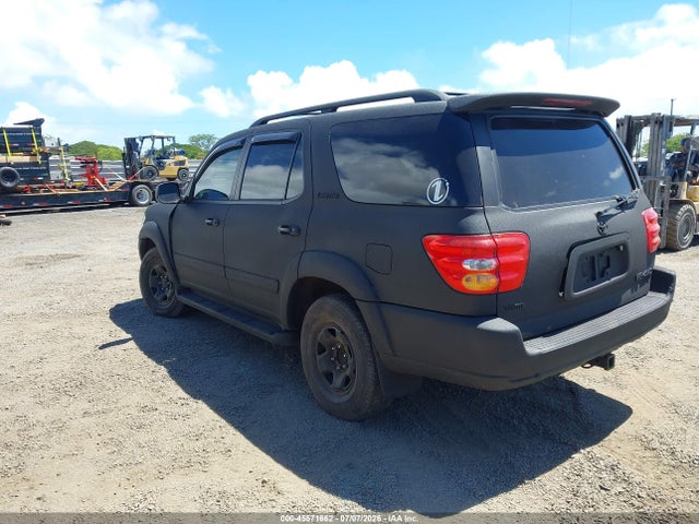 2002 Toyota Sequoia Limited V8 მანქანა იყიდება აუქციონზე, vin: 5TDBT48A02S085359, აუქციონის ნომერი: 45571662