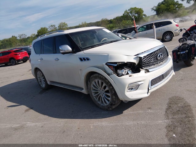 2015 Infiniti Qx80 მანქანა იყიდება აუქციონზე, vin: JN8AZ2NE5F9085341, აუქციონის ნომერი: 45571675