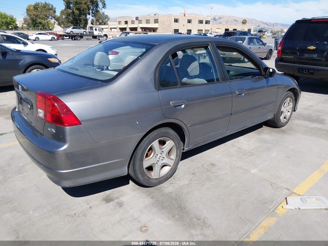Aukcja sprzedaży 2004 Honda Civic Ex, vin: 2HGES26844H603657, numer aukcji: 45571720