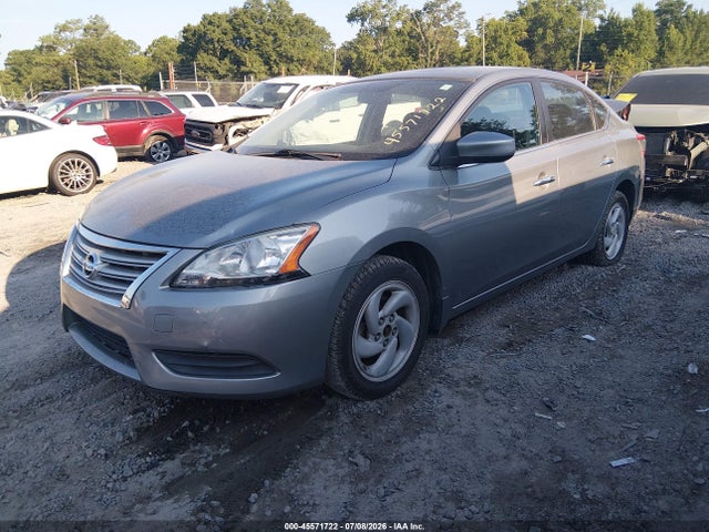 45571722 :رقم المزاد ، 3N1AB7AP0EY268260 vin ، 2014 Nissan Sentra Sv مزاد بيع
