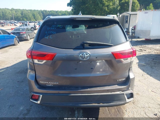 Продажа на аукционе авто 2019 Toyota Highlander Limited, vin: 5TDYZRFH4KS317127, номер лота: 45571723