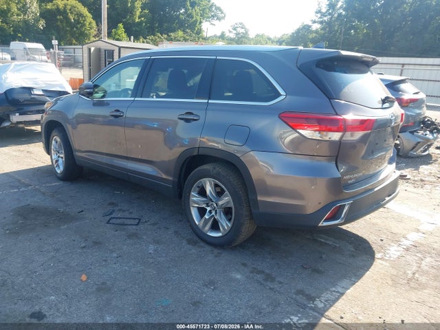 Продажа на аукционе авто 2019 Toyota Highlander Limited, vin: 5TDYZRFH4KS317127, номер лота: 45571723