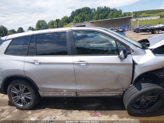2021 Honda Passport Awd Ex-l მანქანა იყიდება აუქციონზე, vin: 5FNYF8H57MB035710, აუქციონის ნომერი: 45571724