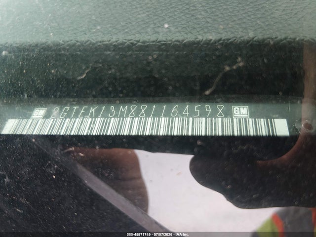 Aukcja sprzedaży 2008 Gmc Sierra 1500 Sle1, vin: 2GTEK13M881164598, numer aukcji: 45571749