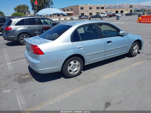 Aukcja sprzedaży 2003 Honda Civic Hybrid, vin: JHMES96693S017760, numer aukcji: 45571797