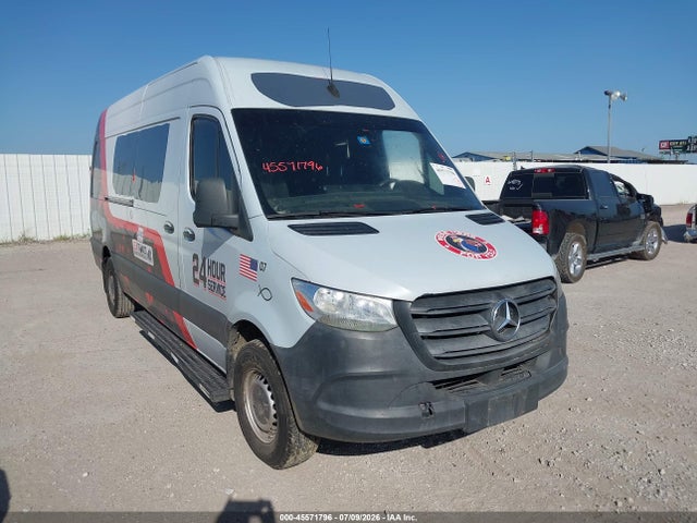 2019 Mercedes-benz Sprinter 2500 High Roof V6 მანქანა იყიდება აუქციონზე, vin: WD4PF1CD0KP132953, აუქციონის ნომერი: 45571796