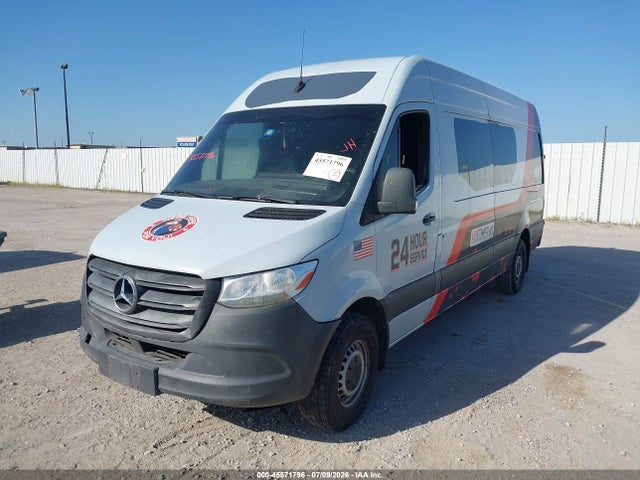 2019 Mercedes-benz Sprinter 2500 High Roof V6 მანქანა იყიდება აუქციონზე, vin: WD4PF1CD0KP132953, აუქციონის ნომერი: 45571796