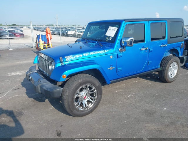 45571994 :رقم المزاد ، 1C4BJWDG9EL202177 vin ، 2014 Jeep Wrangler Unlimited Freedom Edition مزاد بيع